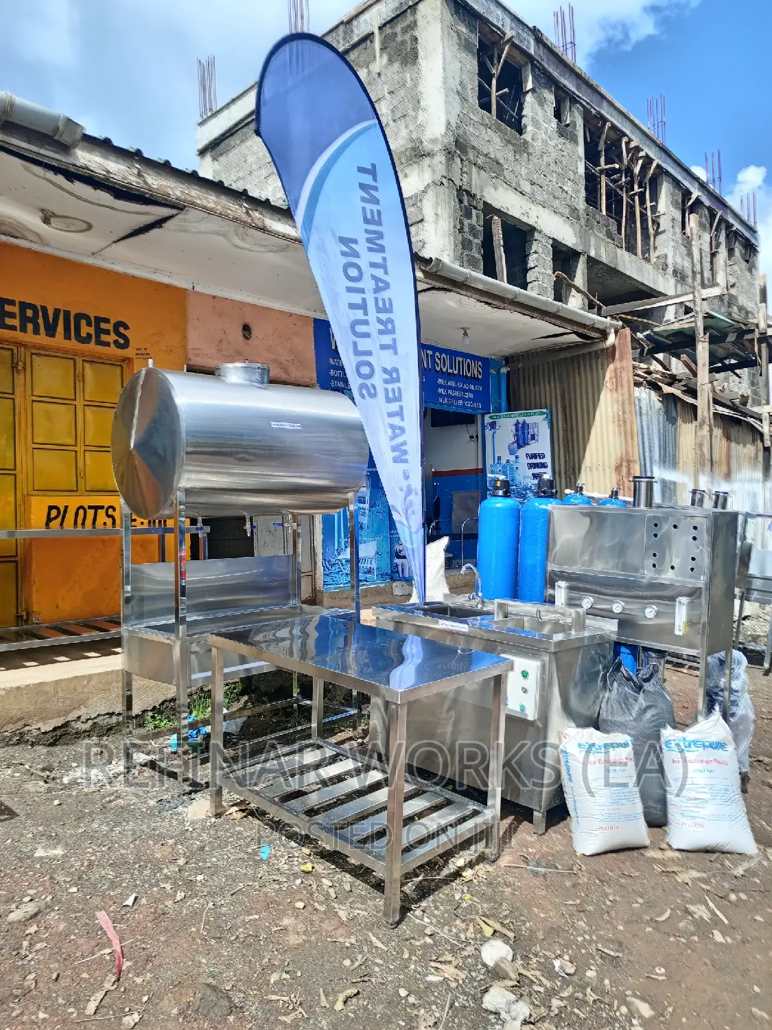 Commercial Water Purification Machines - Bottling, Packaging