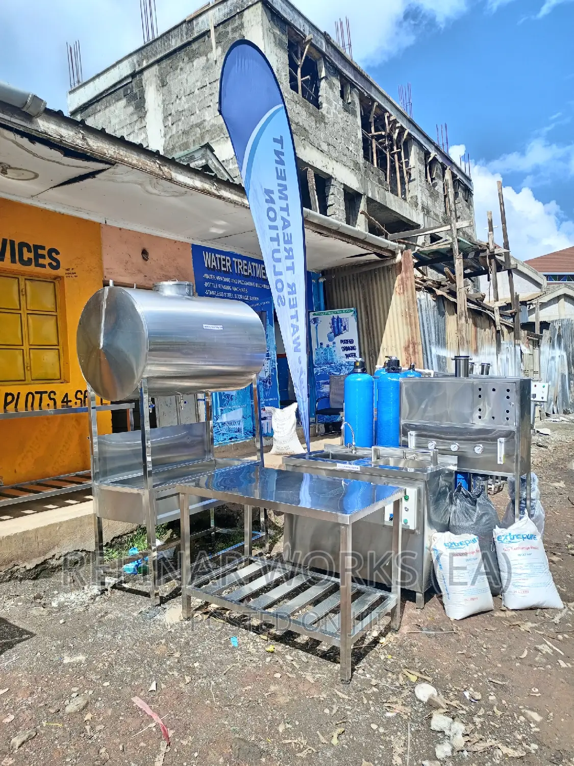 Commercial Water Purifier Machines - Reverse Osmosis