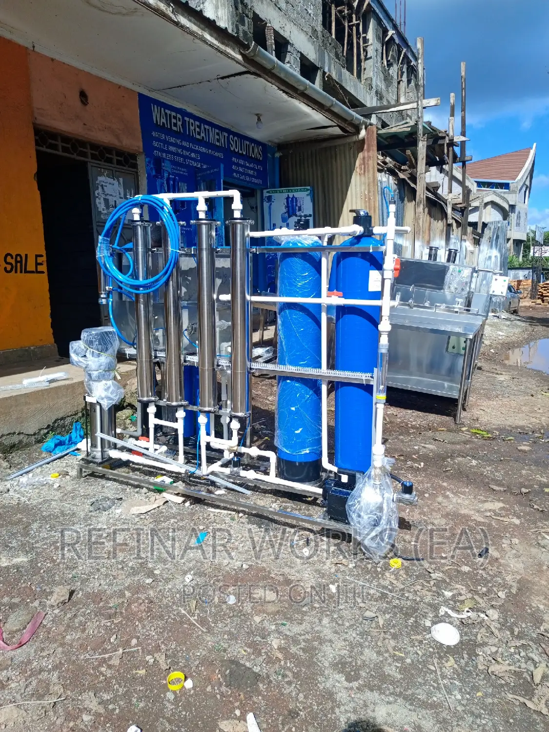 Commercial Water Purifier Machines - Reverse Osmosis