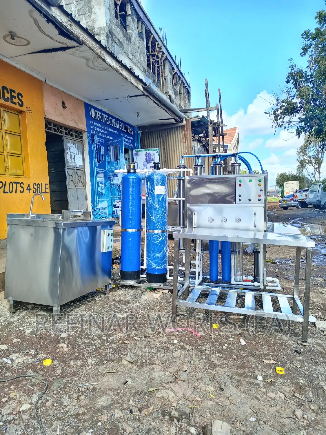 Commercial Water Purifier Machines - Reverse Osmosis