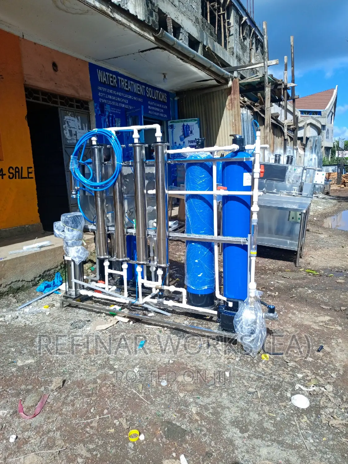 Commercial Water Purifier Machines - Reverse Osmosis