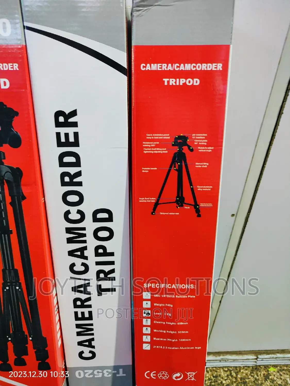 Portable WF-3520 Professional Camera Tripod High Quality
