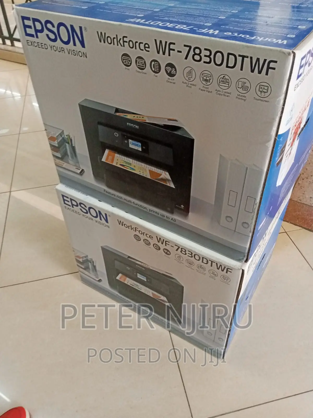 Worforce Duplex A3 Printer EPSON 7830
