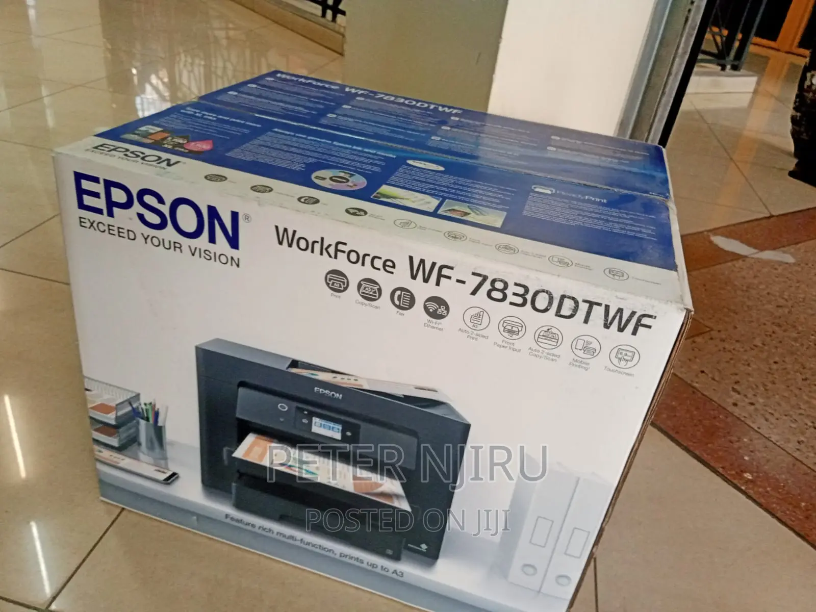 EPSON Workforce 7830 A3 Very Fast and Efficient