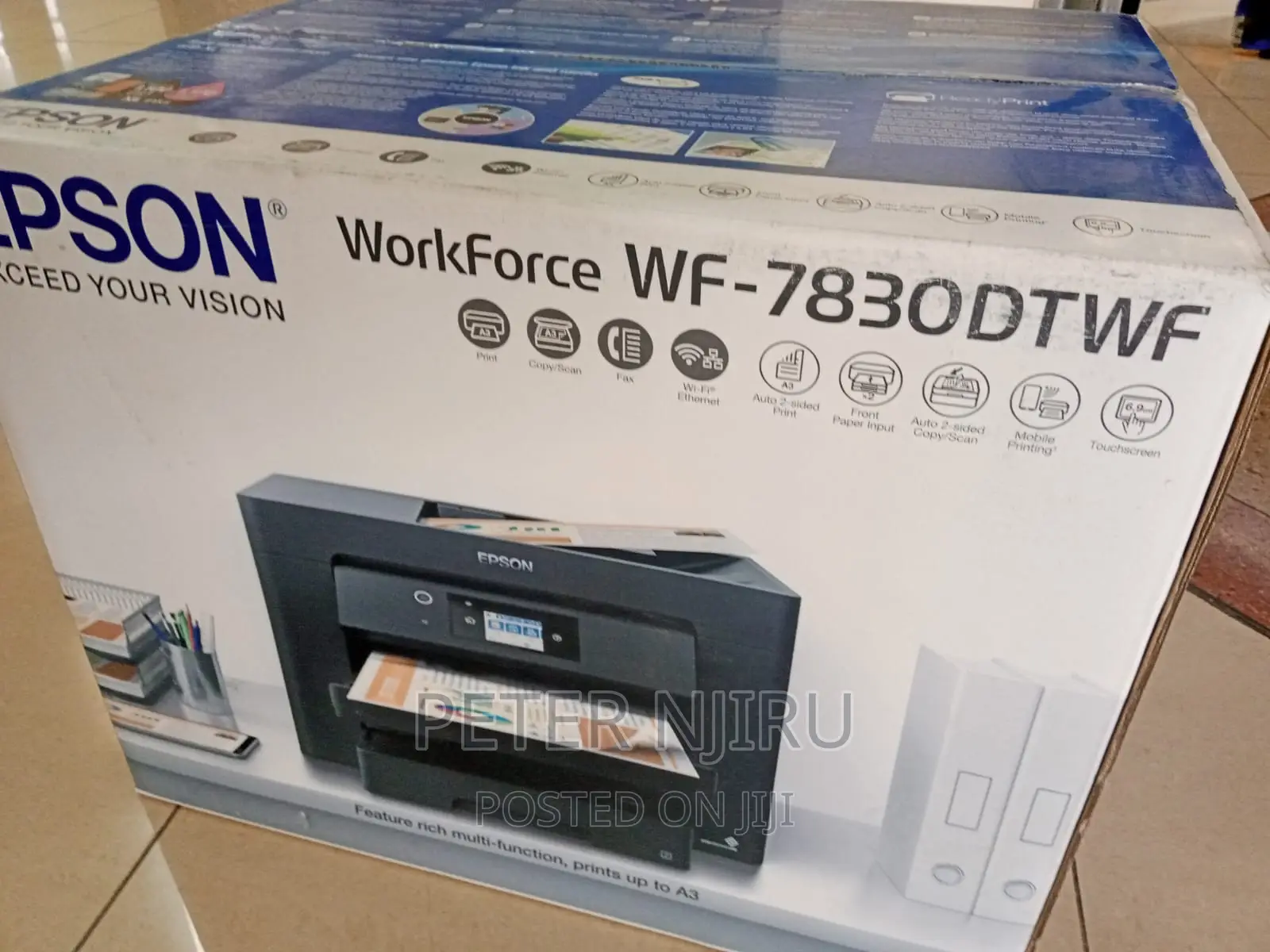 EPSON Wf -7830 Very Cost-Effective Inks Printer