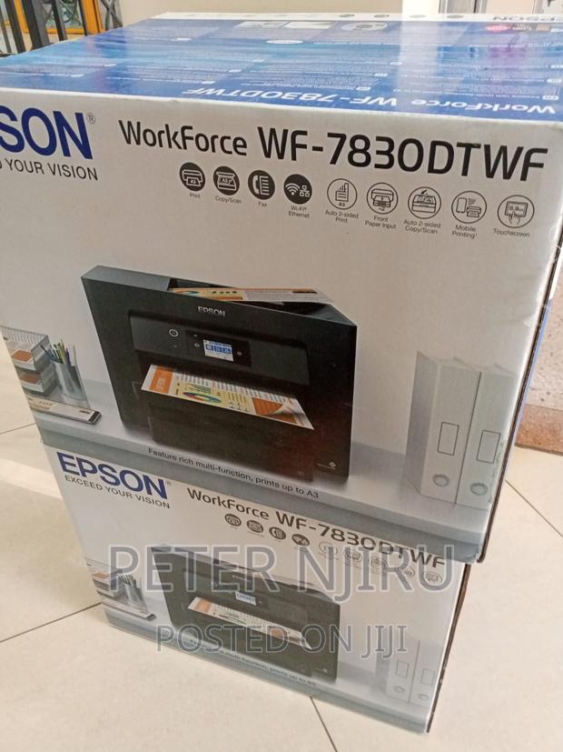 Workforce Wf-7830 EPSON Print Scan Copy A3 Printer - main view