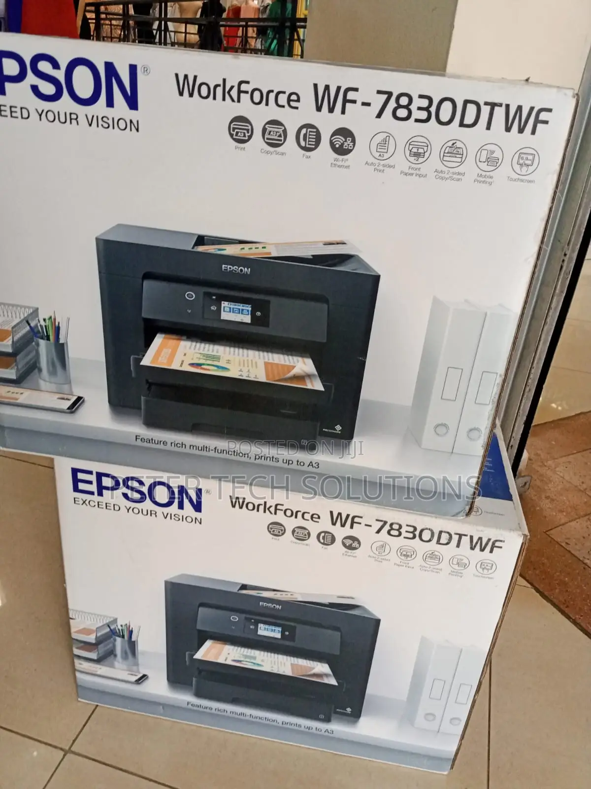 Print Scan and Copy Wf -7830 A3 Printer
