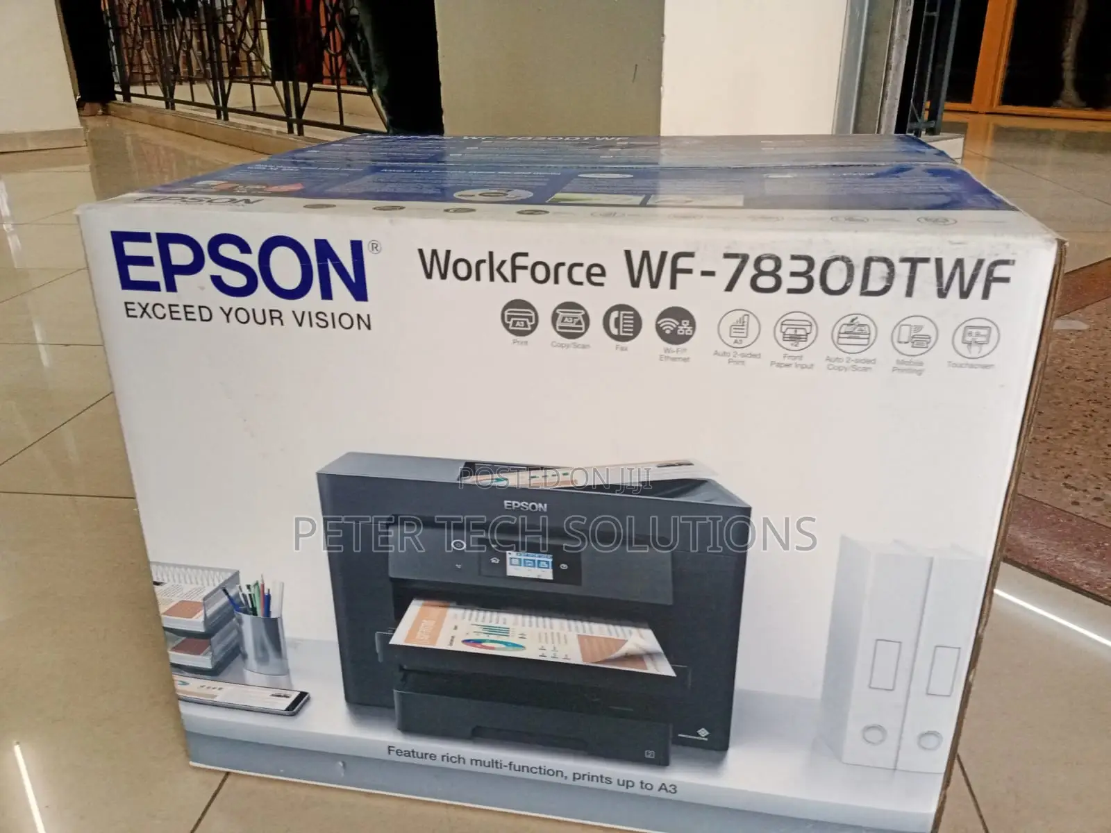 Epson Workforce WF-7830DTWF - Multifunction Printer - Colour