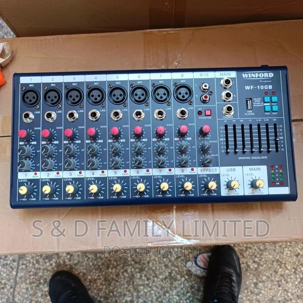 Winford WF-10GB Plain Mixer 10 Channels