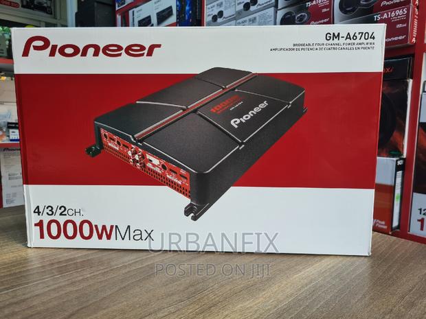 Pioneer 1000 Watts 4 Channel Amplifier GM-A6704