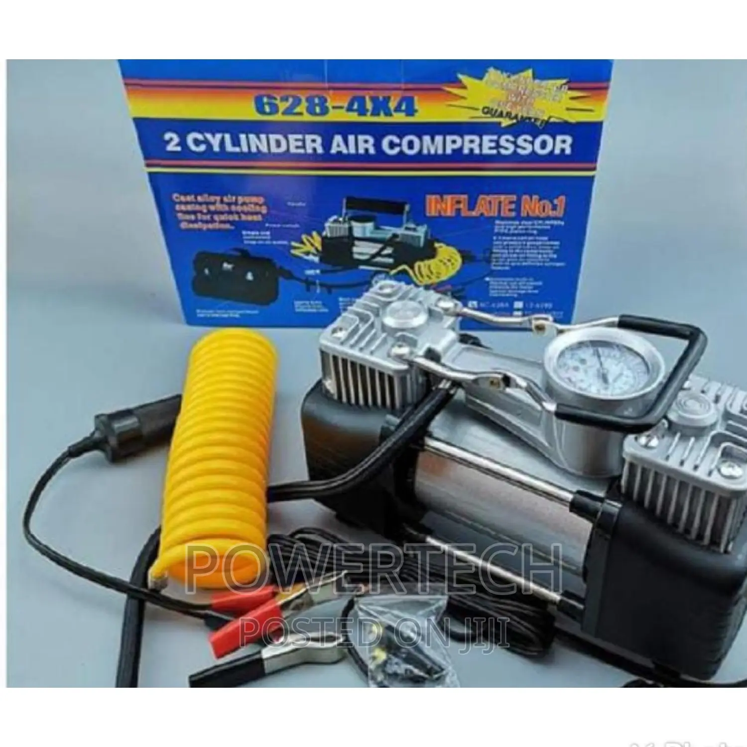 Double Cylinder Car Tire Compressor/Inflator