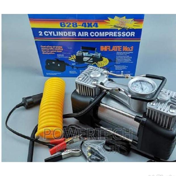 Double Cylinder Car Tire Compressor/Inflator - main view