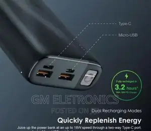 Oraimo Traveller 4 Pro 20W 20000mah Power Bank