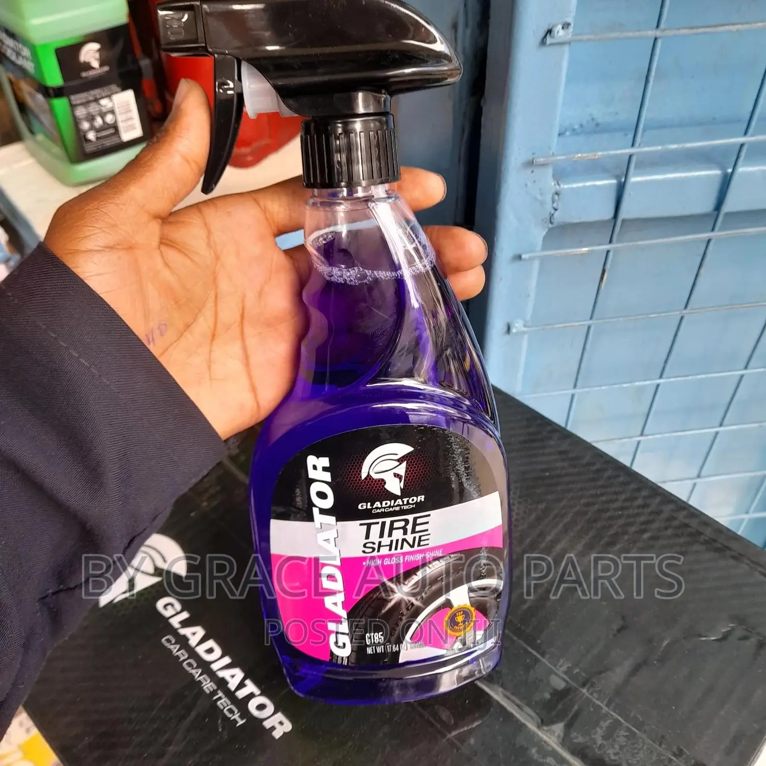 Best Gradiator High Gloss Tyre/Tire Shine