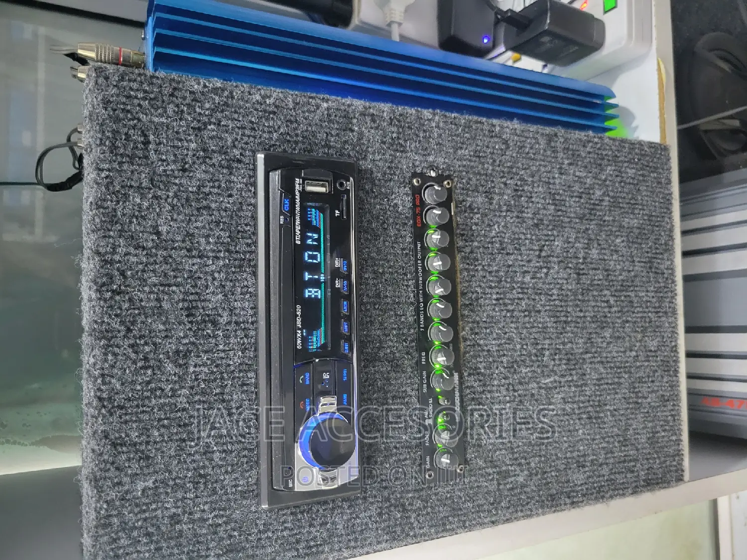 Deep Bass Headunit With Boschamann