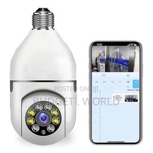 New 1080p Wireless Wifi Light Bulb Camera for Home Security - thumbnail 2