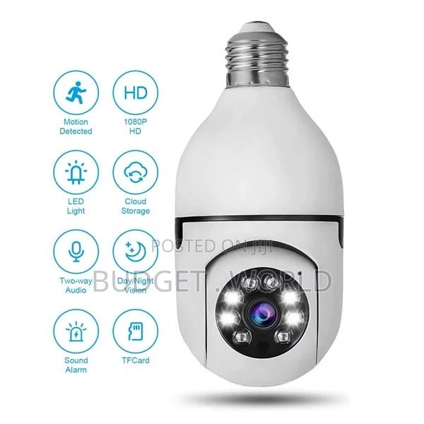 Affodable PTZ Wifi 360 Degree E27 Panoramic Ip Camera