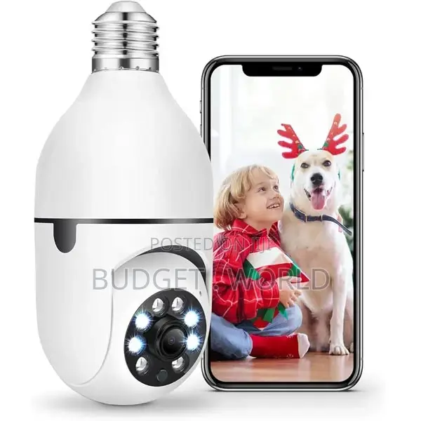 High Quality V380 Nanny Bulb Camera 1080P Smart PTZ Bulb
