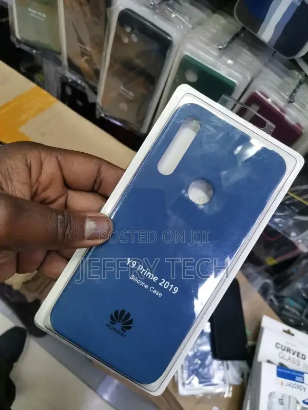 Back Cover for Huawei Y9 Prime (2019) (Blue, Camera Bump