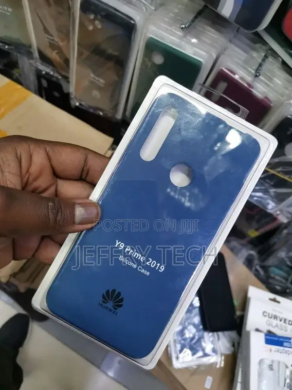 Back Cover for Huawei Y9 Prime (2019) (Blue, Camera Bump