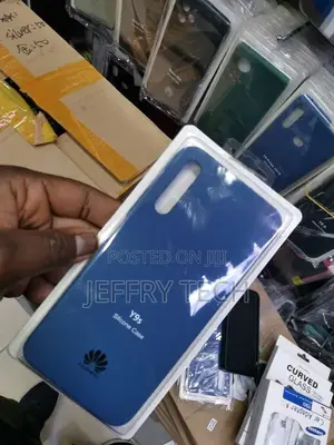 Huawei Y9S Case Silicon Color Matte Soft TPU Back Cover For