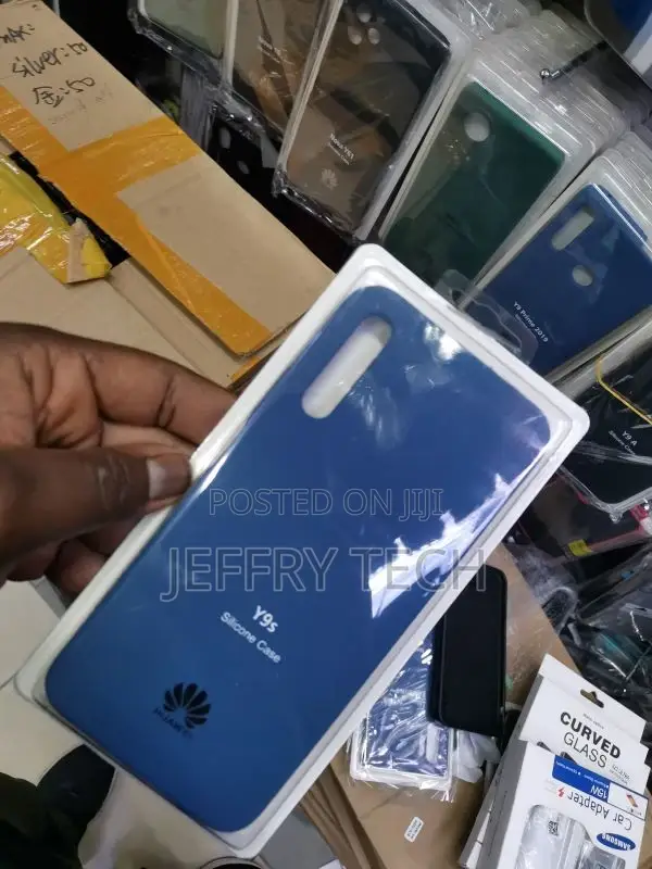 Huawei Y9S Case Silicon Color Matte Soft TPU Back Cover For