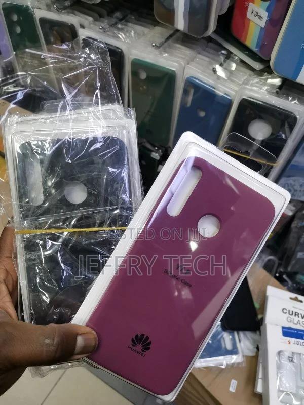 Silicon Back Case for Huawei Y7p - Blue - thumbnail 2
