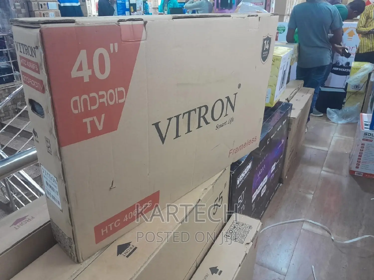 40 Inches Vitron Frameless Smart Tv