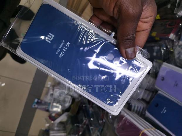 Xiaomi 12 Lite Case Silicone Semi-Rigid Soft-Touch Thin Blue - thumbnail 3