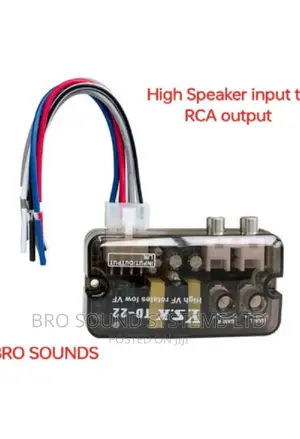 Car Audio Noise Filter With High to Low Converter for Car