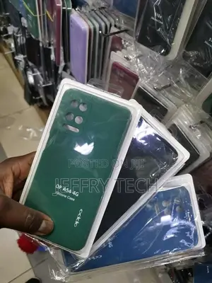 OPPO A54 Case Liquid Silicone Soft Rubber Shockproof Cover