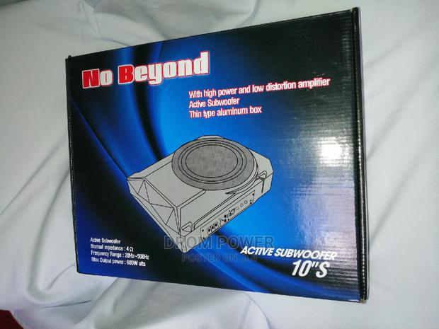 No Beyond Active Powered Car Subwoofer - thumbnail 2