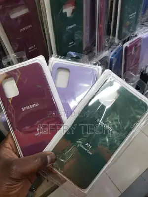 Samsung Galaxy A71 Cover -Purple - HQ Silica Gel Silicon Sho
