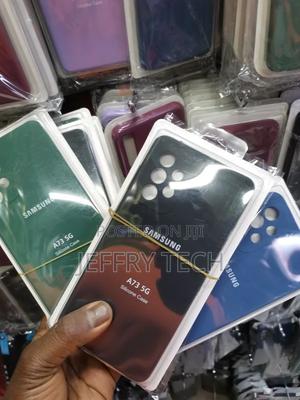 Silicone Cover for Samsung A73 5G With Camera Cut-Out Case - main view