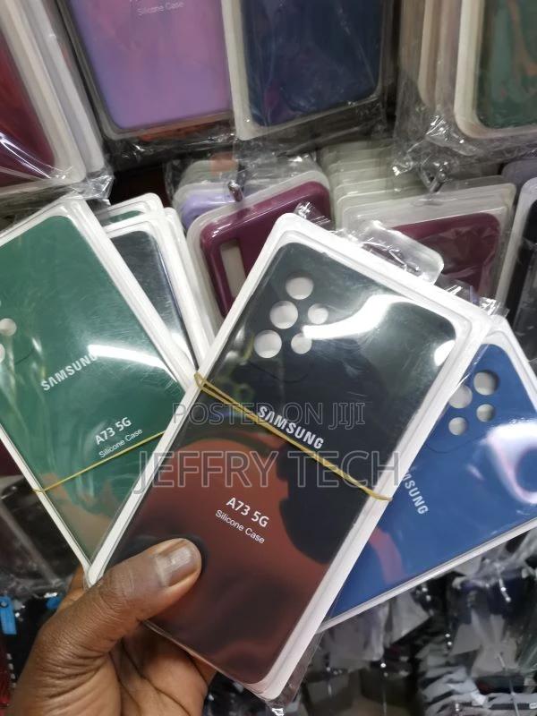 Silicone Cover for Samsung A73 5G With Camera Cut-Out Case