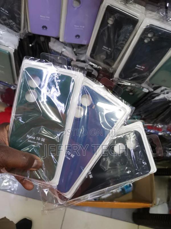 Huawei Nova 10 SE Case Liquid Silicone Matte Soft Cover For - thumbnail 2