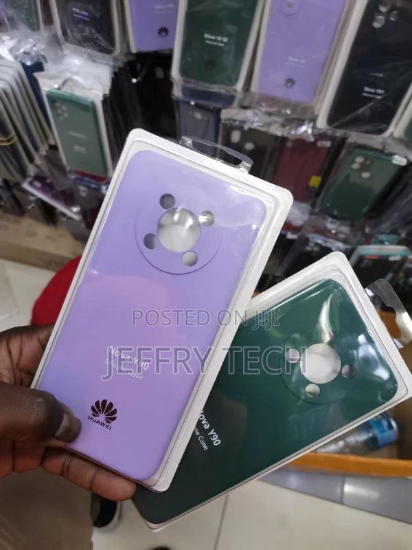 Huawei Nova Y90 Case - Soft Flex - Black /Purple - thumbnail 2