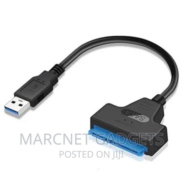 USB 3.0 Sata Iii Adapter Cable W25ce01 - Black - main view