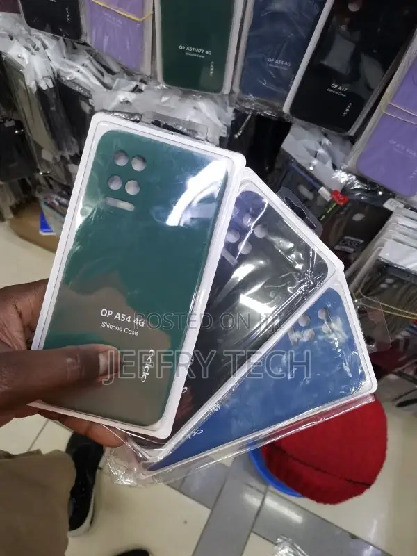 Oppo A54 4g Silicon Back Cover | Soft Silicone Camera Protec