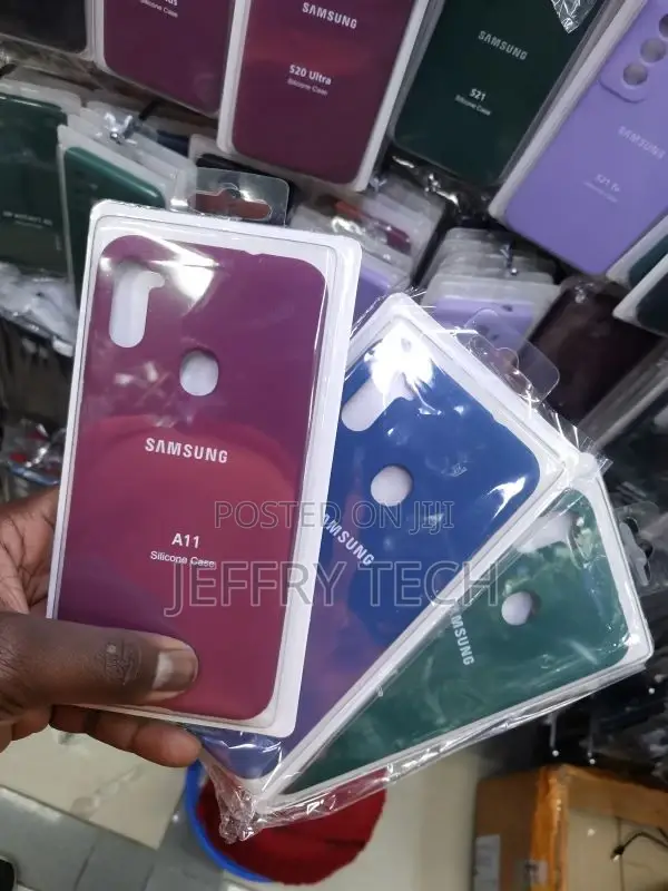 Silicone Case Bumper Ultra Slim Cover Samsung Galaxy A11
