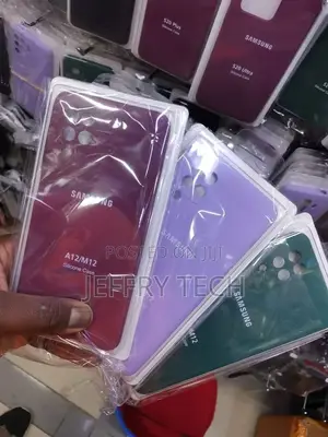 Silicone Back Cover Case for Samsung Galaxy M12 / F12 / A12