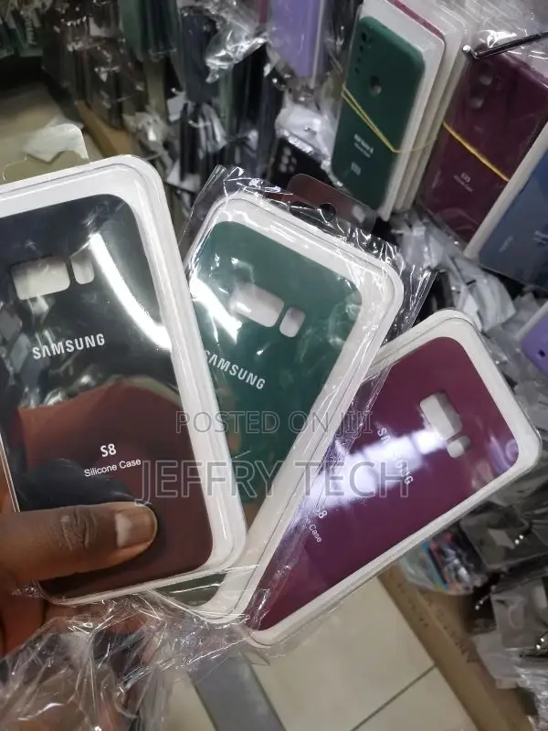 Silicone Case TPU Samsung Galaxy S8 Plus Green