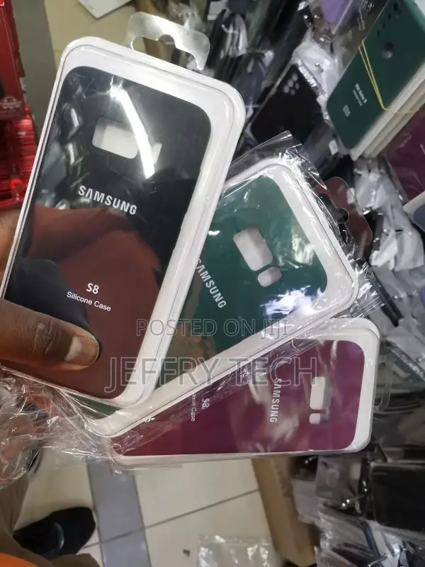 Silicone Case TPU Samsung Galaxy S8 Plus Green