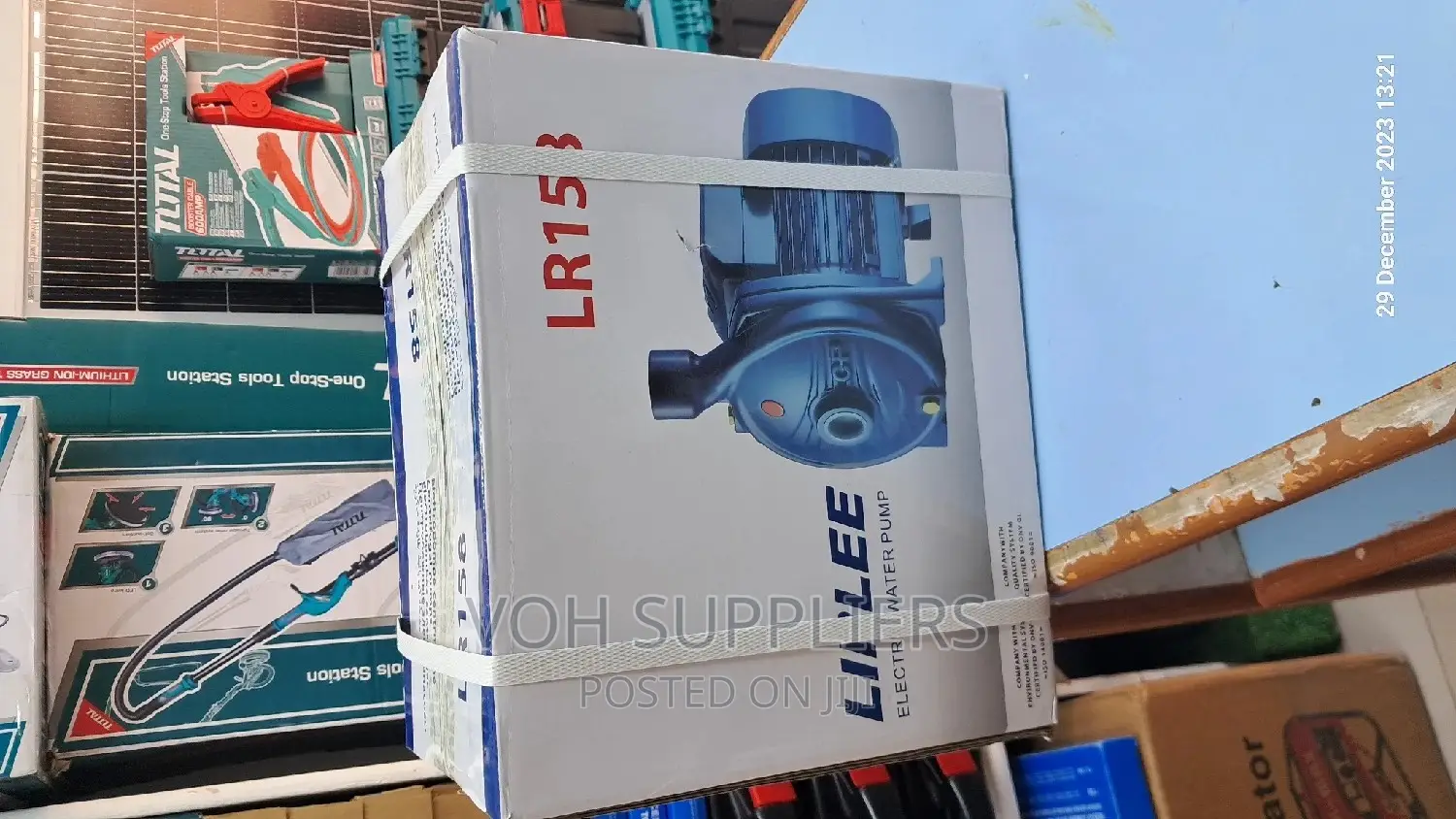 Lirlee 1hp Pump Single Phase