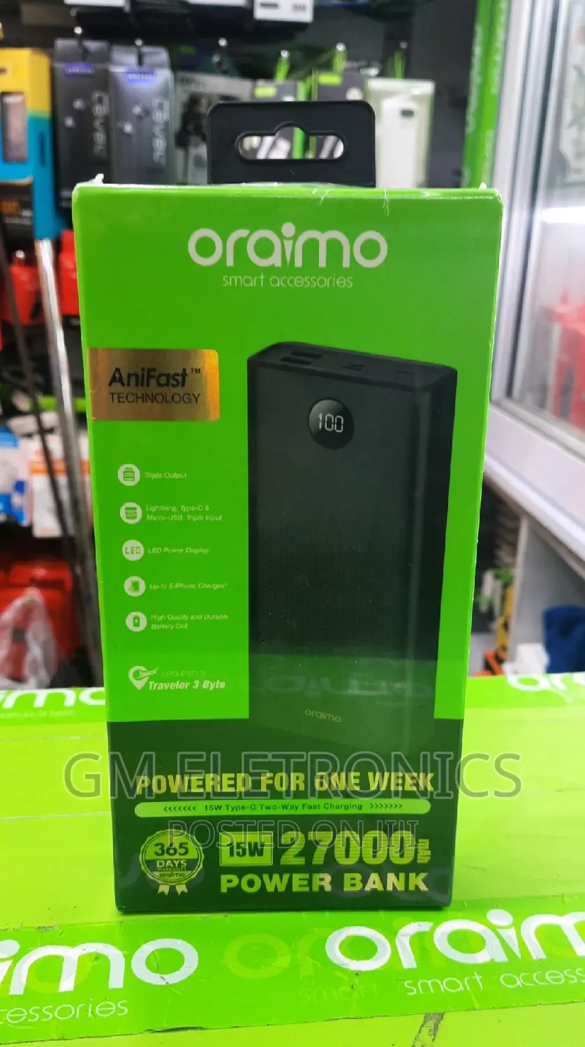 Oraimo OPB-P271D 27000mah Power Bank