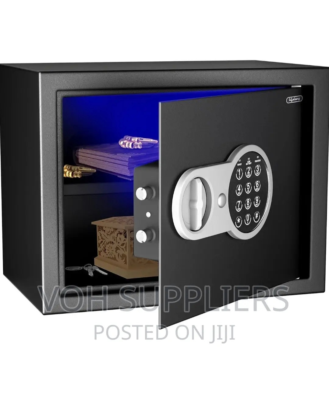Home Safe Electronic Locker With LED Light Safe