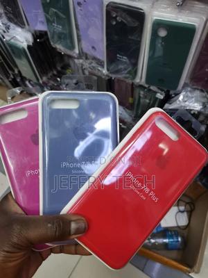 Red Original Silicone Case for Apple iPhone 7/8 Plus - thumbnail 2