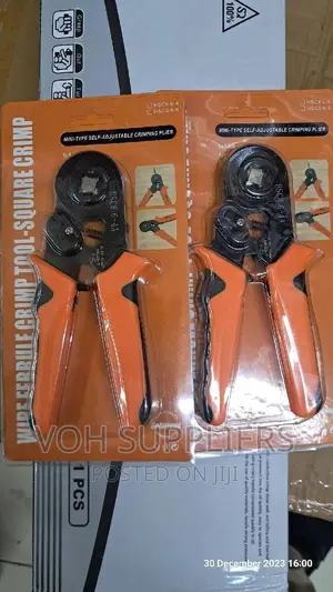6-4 Tube-Type Terminal Crimping Plier Ratchet