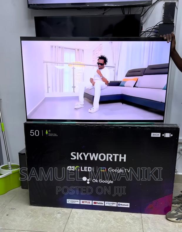 Skyworth 50'' Qled Uhd Google Smart Tv Frameless Design - thumbnail 6