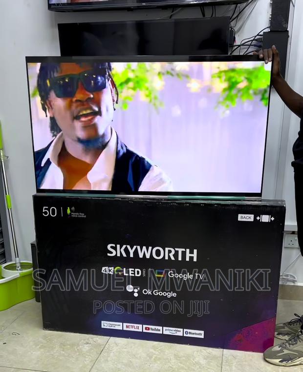 Skyworth 50'' Qled Uhd Google Smart Tv Frameless Design - thumbnail 9